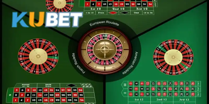 Trò chơi roulette đẳng cấp tại Kubet đa dạng phiên bản