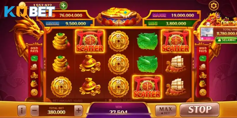 Khái niệm Jackpot và phân loại Jackpot có trong các loại slots game